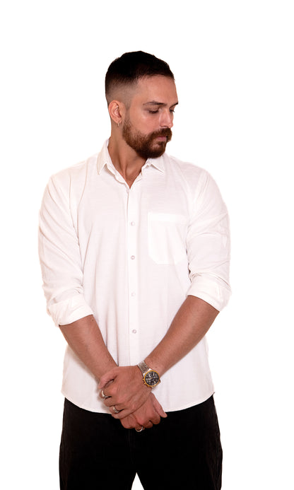 White Collar Rogue Shirt