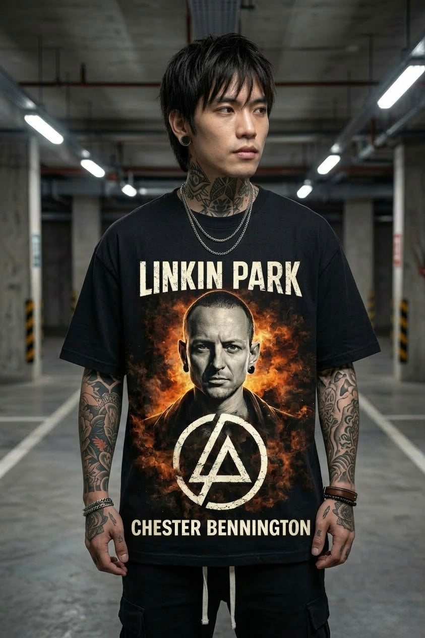 Linkin Park Chester Bennington Limited Edition Oversize T-shirt