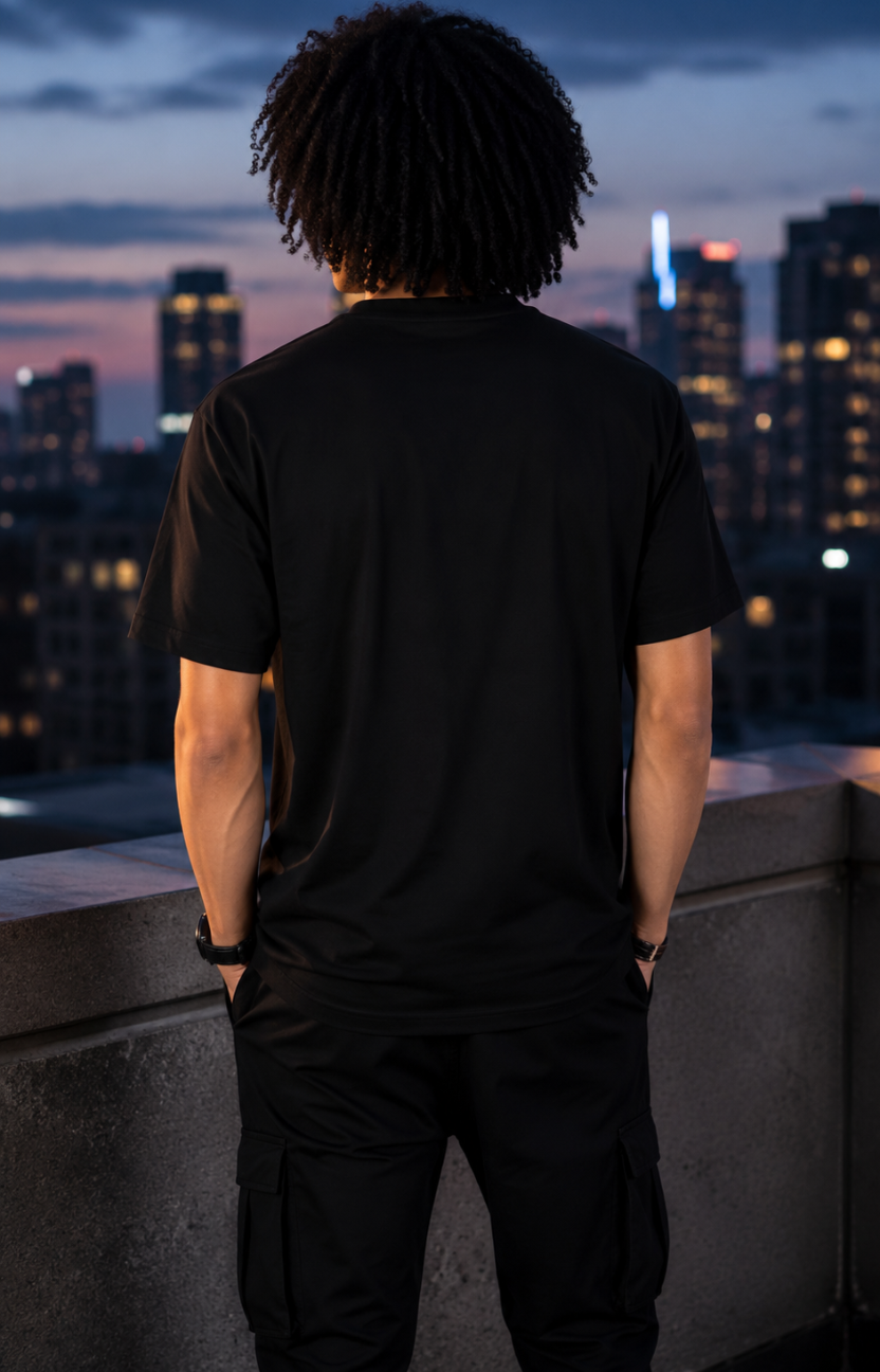 Black Oversize T-shirt
