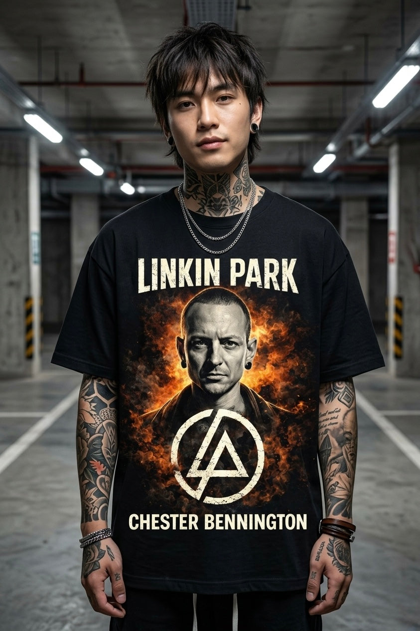 Linkin Park Chester Bennington Limited Edition Oversize T-shirt