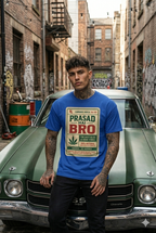Pun Medicine Royal Blue Oversize T-shirt