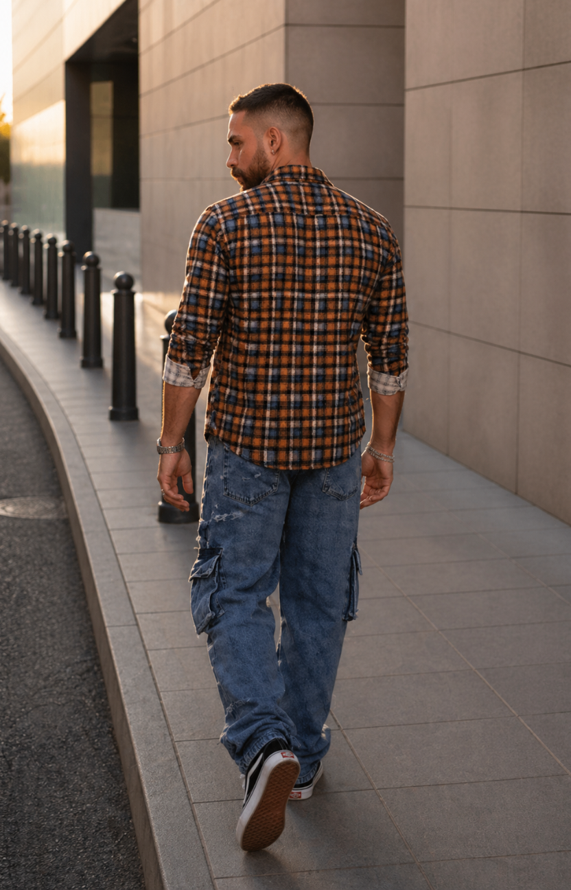 Rough Grid Shirt