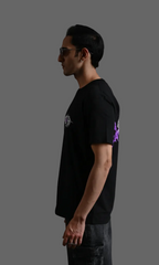 Dark Gothic Skull Back Print T-Shirt