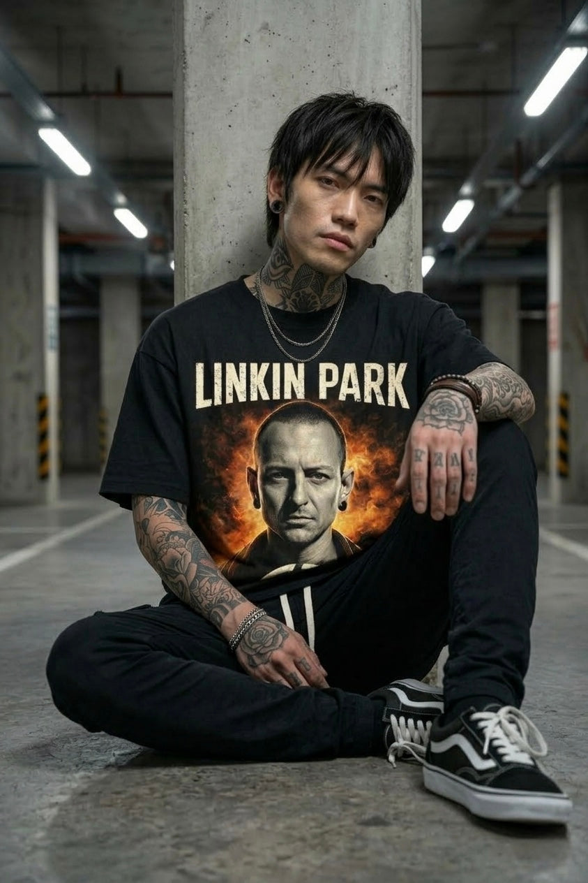 Linkin Park Chester Bennington Limited Edition Oversize T-shirt