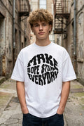 Dope Stuff White Oversize T-shirt