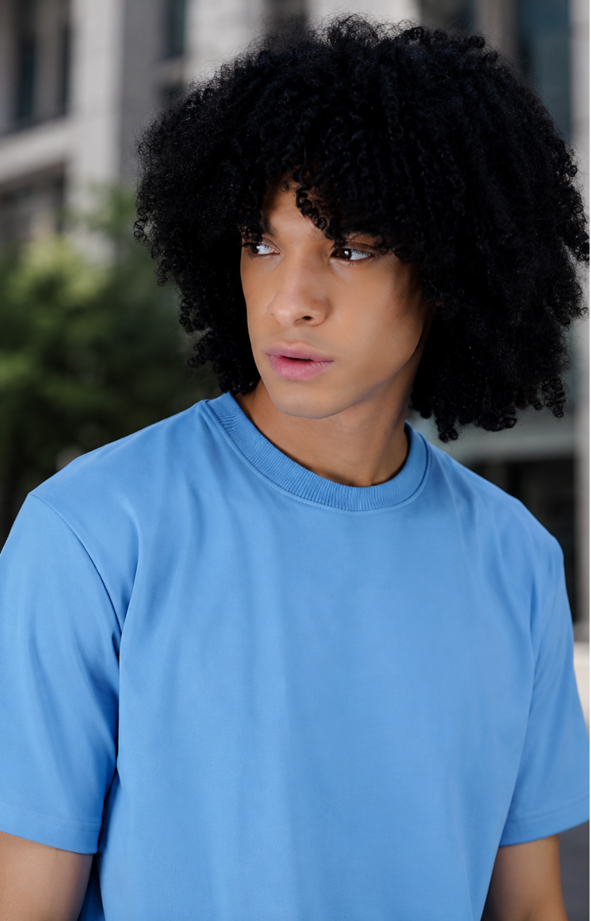 Sky Blue Oversize T-shirt