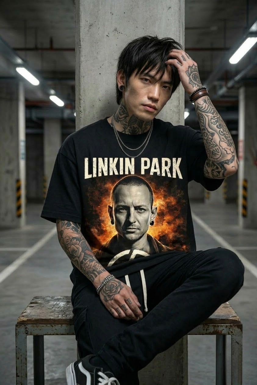 Linkin Park Chester Bennington Limited Edition Oversize T-shirt