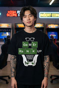Gamer Black Oversize T-shirt