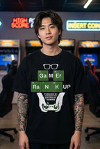 Gamer Black Oversize T-shirt