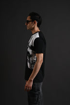 Trust Issue Skull Graphic Black T-Shirt