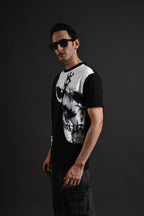 Trust Issue Skull Graphic Black T-Shirt