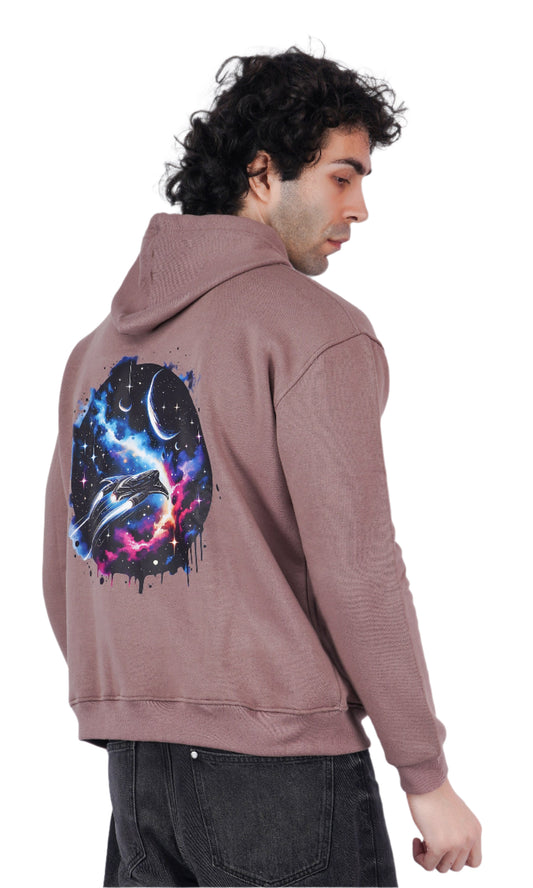 Galaxy Chocolate Oversize Hoodie