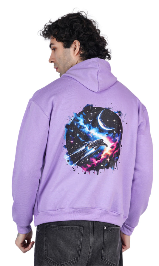 Galaxy Lavender Oversize Hoodie