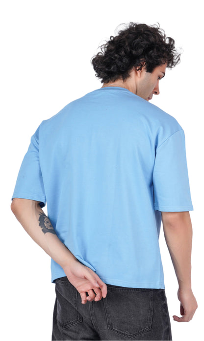 Ancient Sky Blue Oversize T-shirt