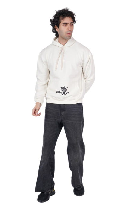 Dragon White Oversize Hoodie