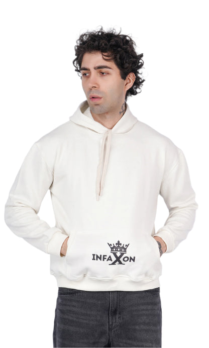 Dragon White Oversize Hoodie