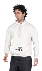 Dragon White Oversize Hoodie