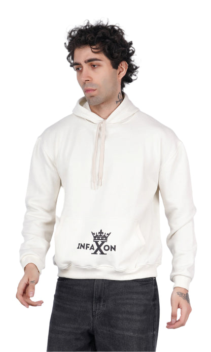Dragon White Oversize Hoodie