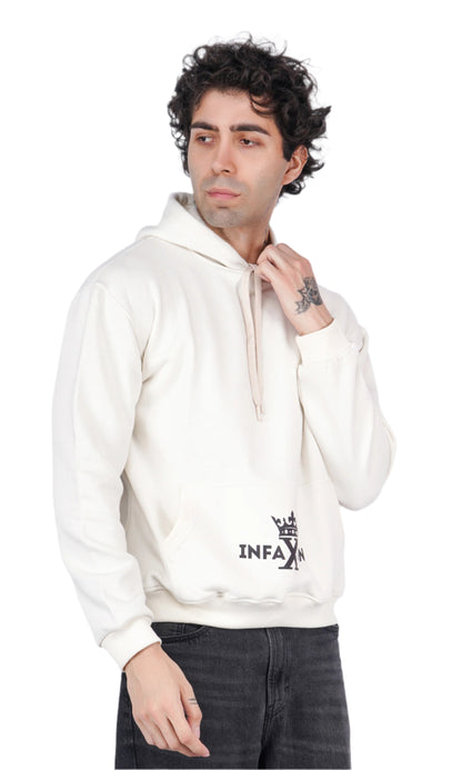 Dragon White Oversize Hoodie