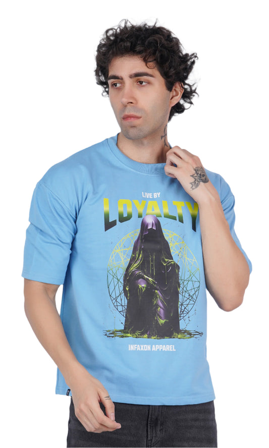 Loyalty Sky Blue Oversize T-shirt