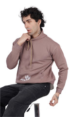 You Only Fail When You Stop Trying Chocolate Oversize Hoodie