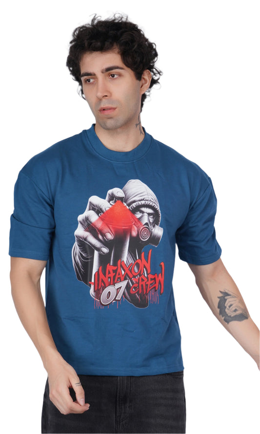 Crew Blue Oversize T-shirt