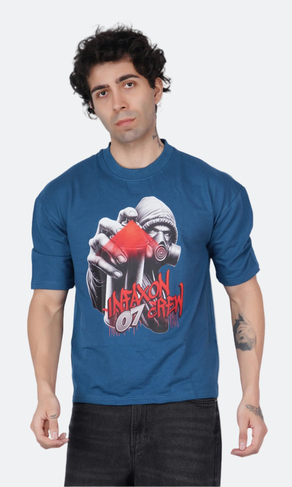 Crew Blue Oversize T-shirt