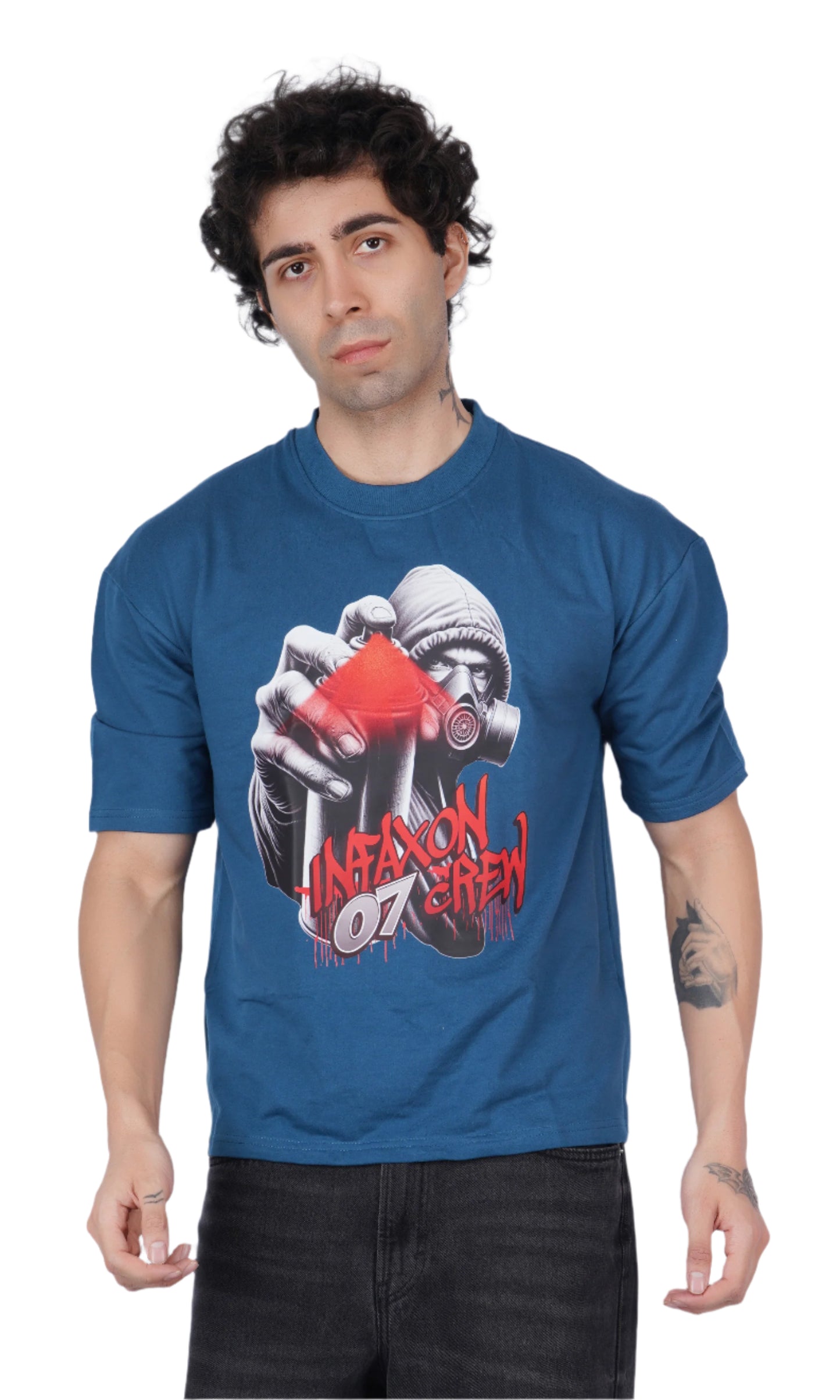 Crew Blue Oversize T-shirt