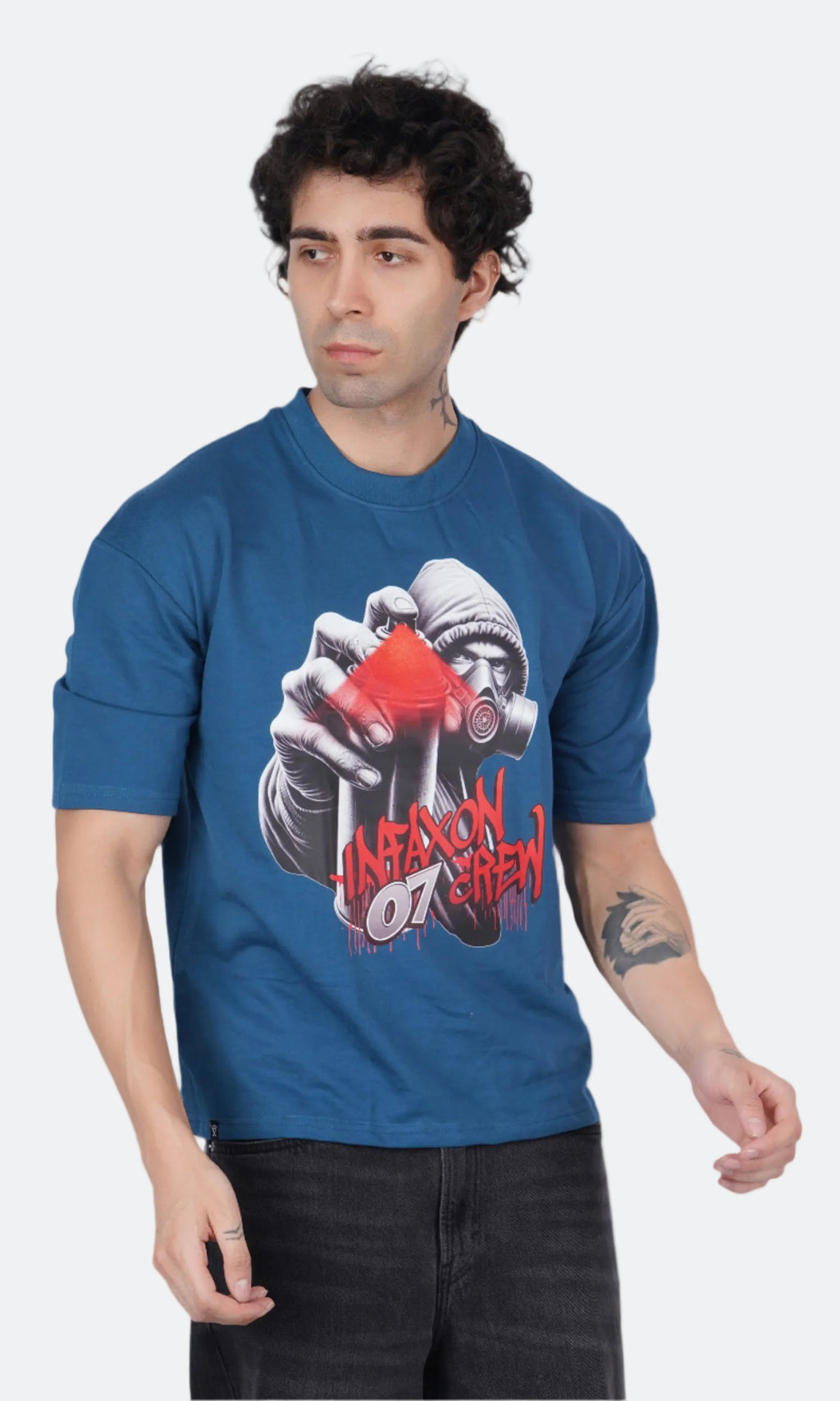 Crew Blue Oversize T-shirt