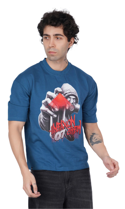 Crew Blue Oversize T-shirt