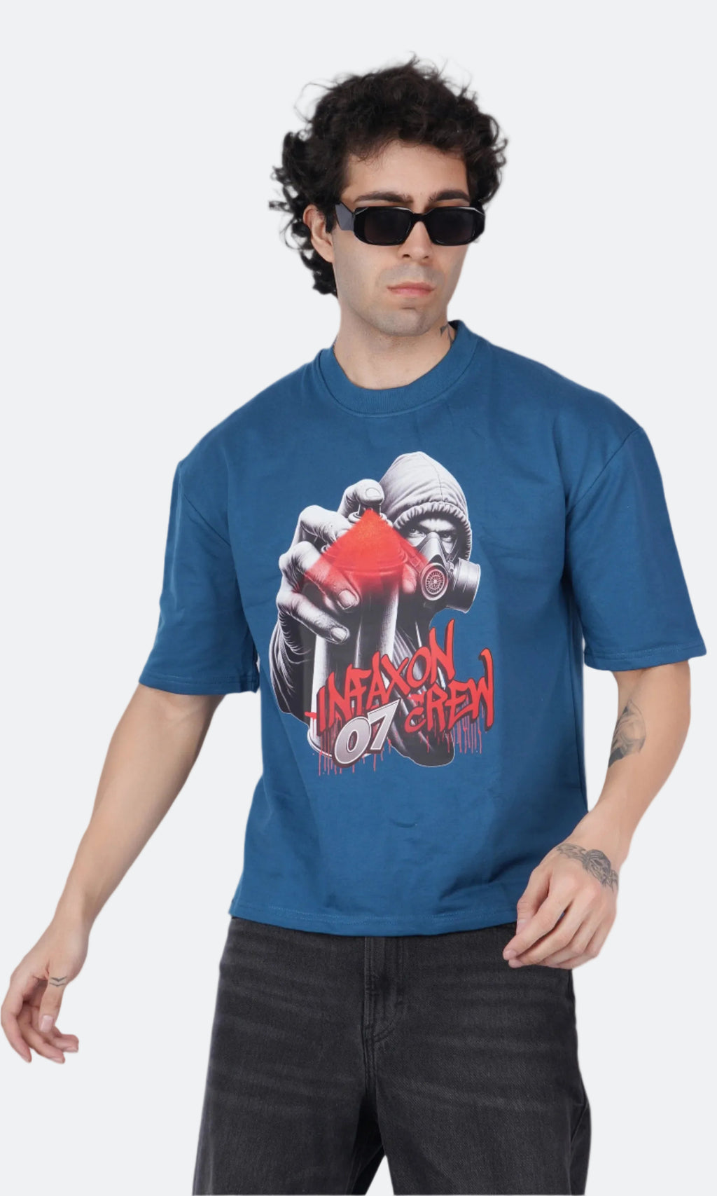 Crew Blue Oversize T-shirt