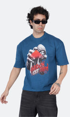 Crew Blue Oversize T-shirt