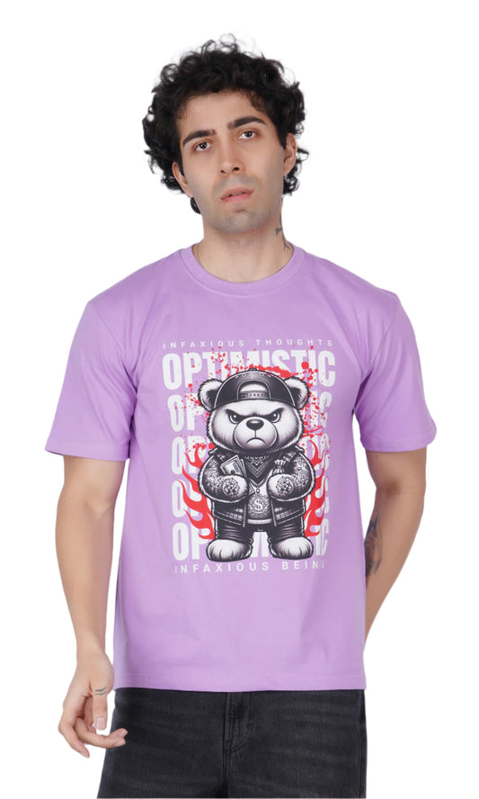 Optimistic Lavender Oversize T-shirt