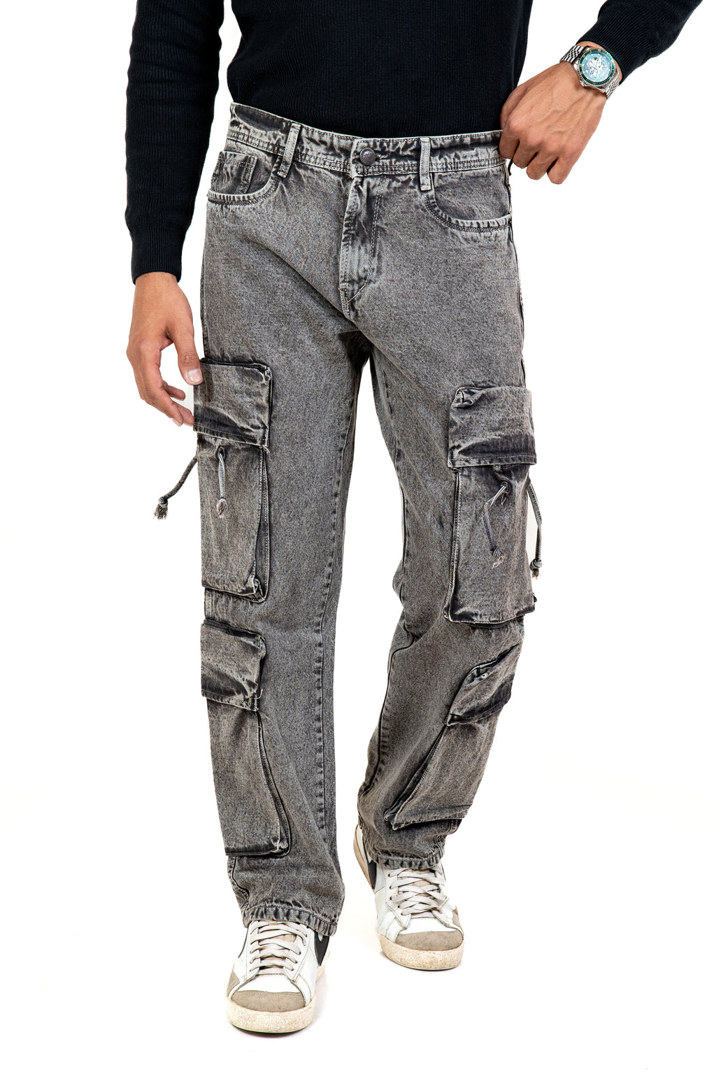 Gray Lagoon Denim Jeans