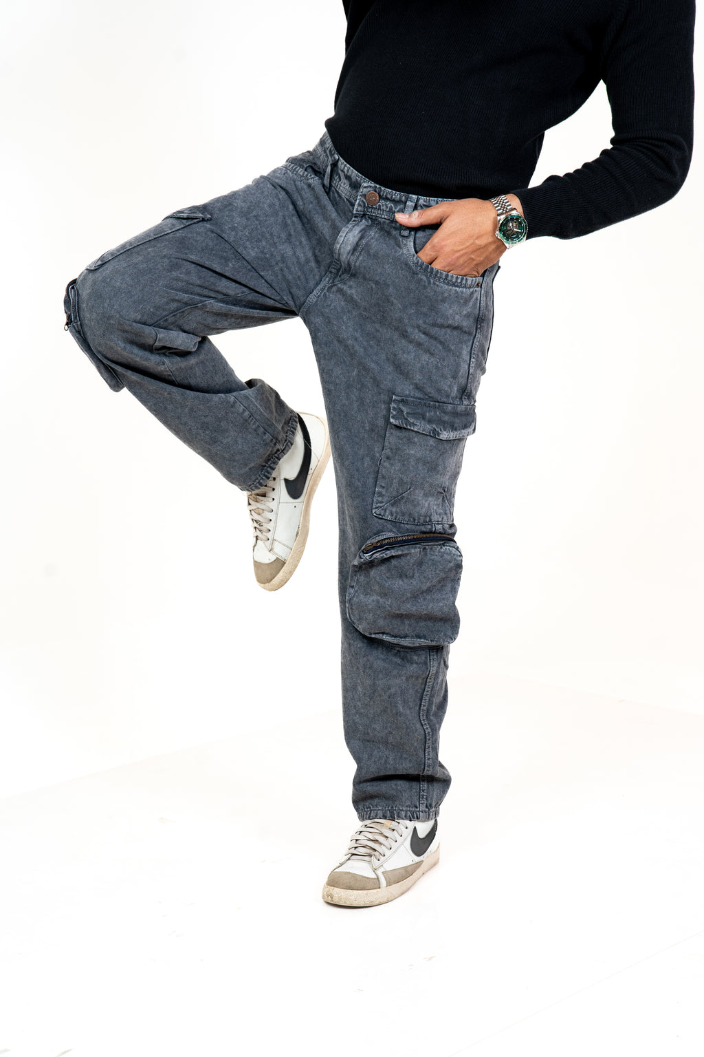 Gray Hound Denim Jeans