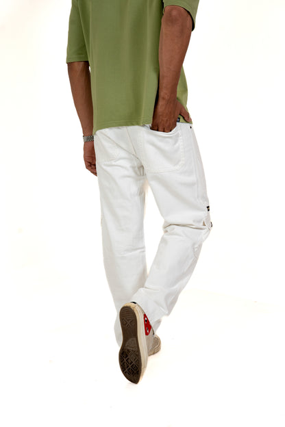 White Knight Denim Jeans