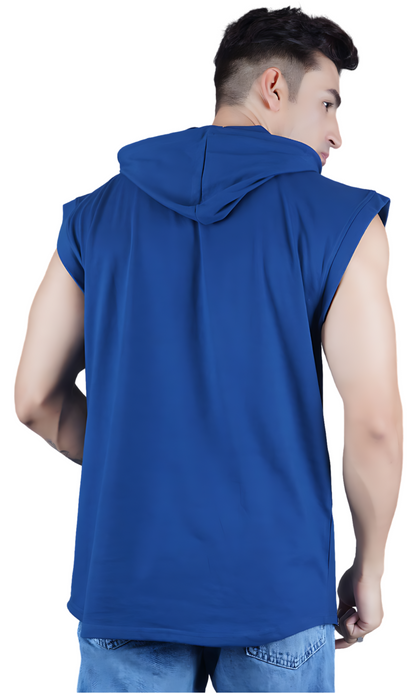 Blue Oversize Vest