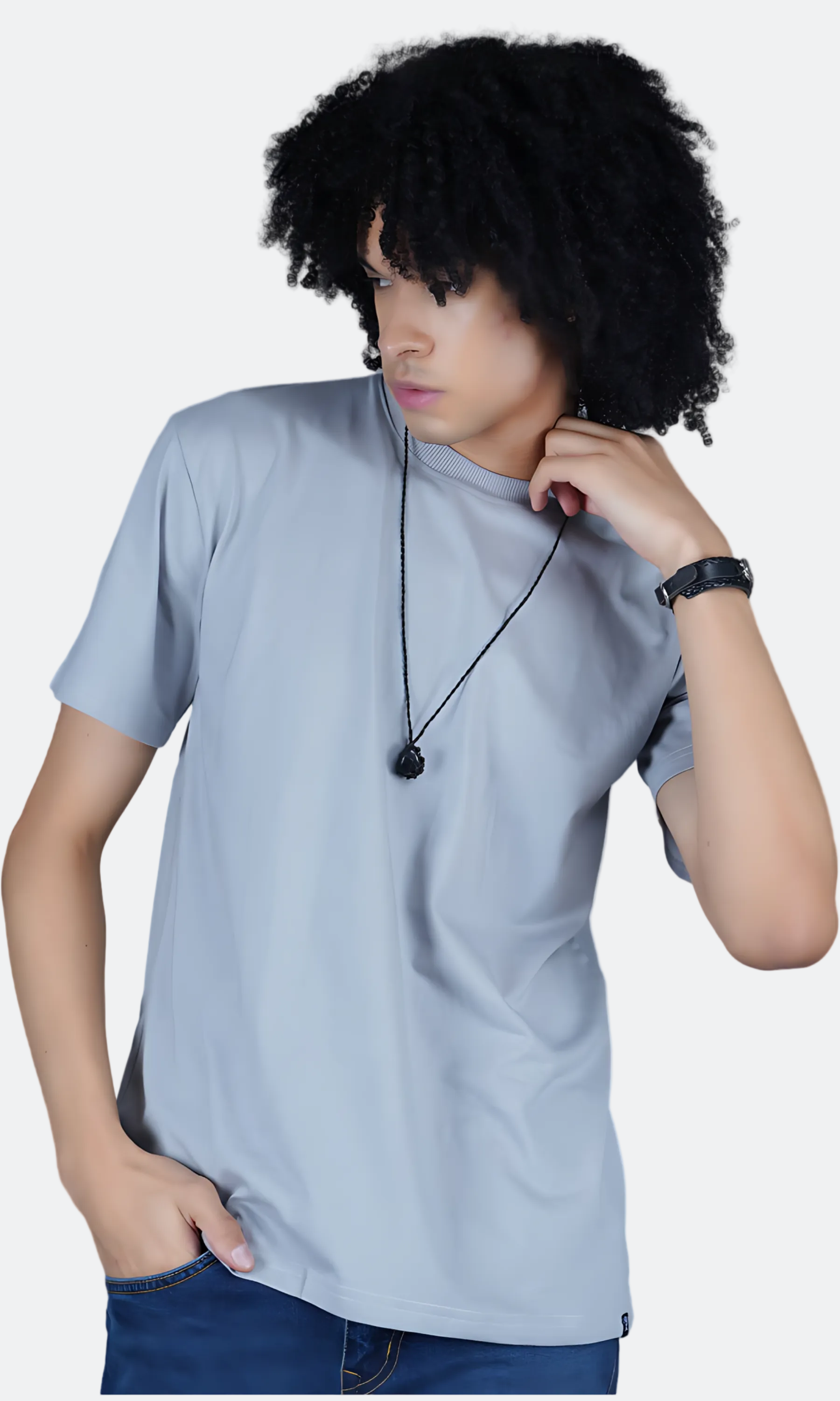 Gray Oversize T-shirt
