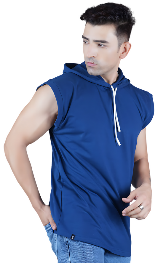 Blue Oversize Vest